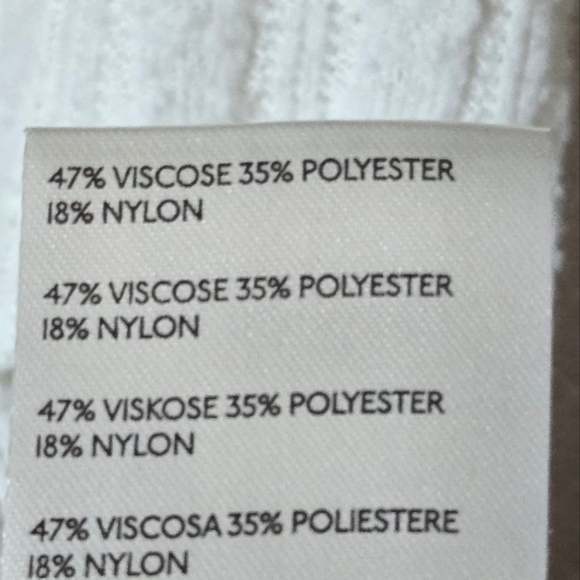 Anthropologie Meave Faux Wrap Minimalist Quiet Luxury Sweater, Medium - Picture 4 of 4